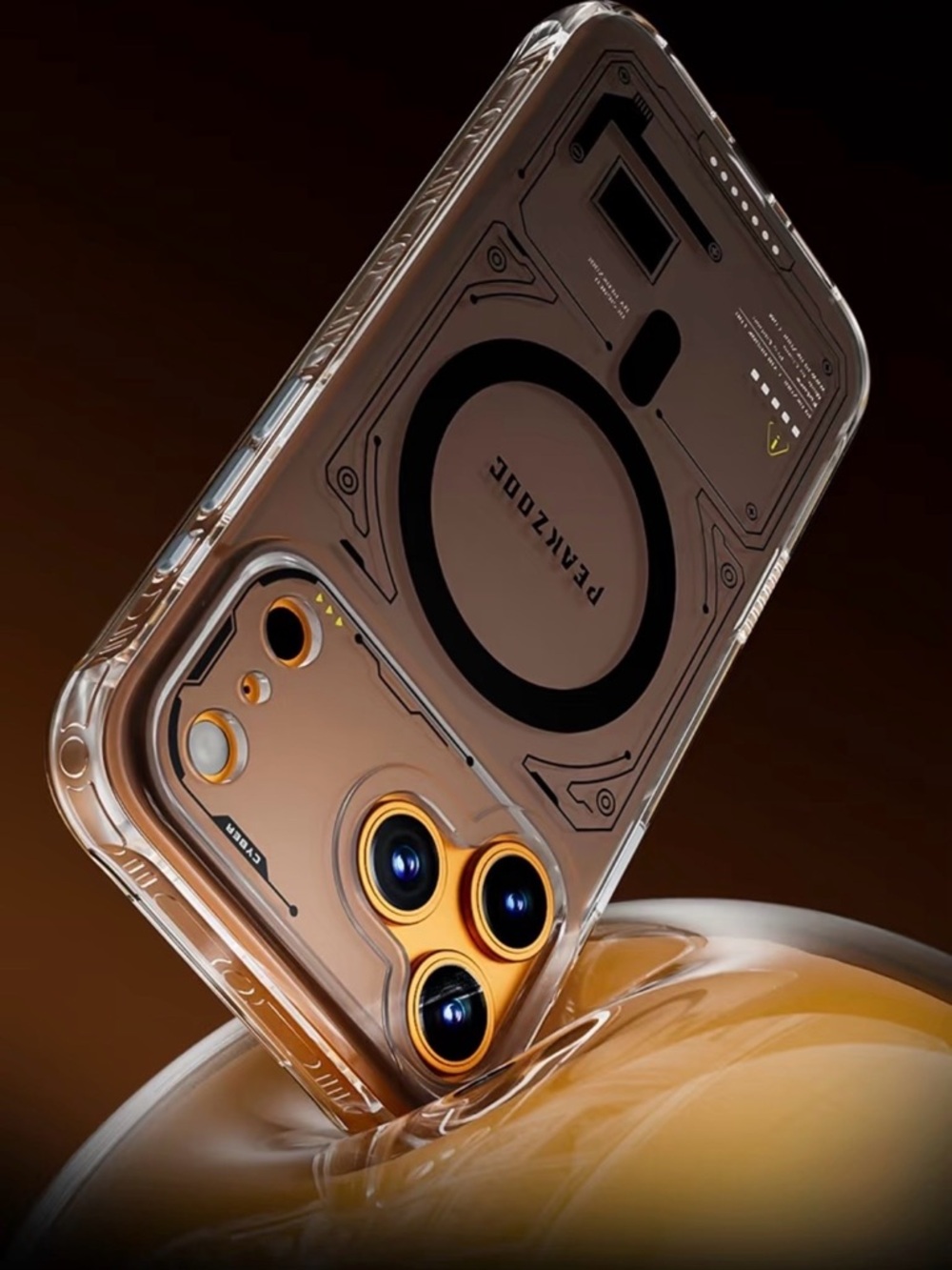 Transparent MagSafe-Compatible Phone Case - Picture 7 of 10